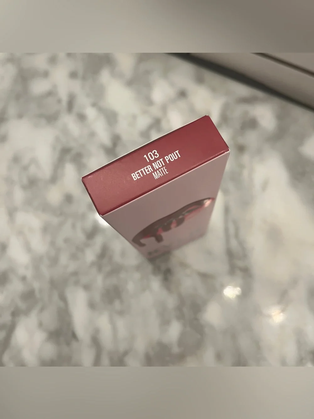 Kylie Cosmetics Matte Lip Kit Duo + Branded Travel Bag - BETTER NOT POUT (103)